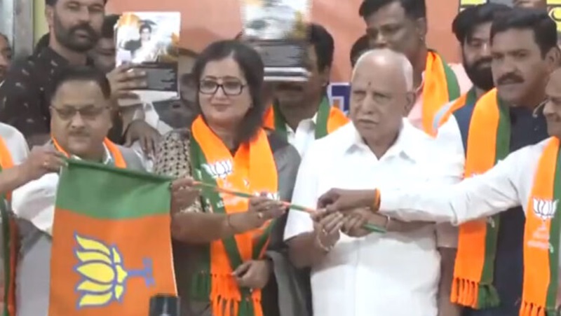 Mandya MP Sumalatha Ambareesh Joins BJP