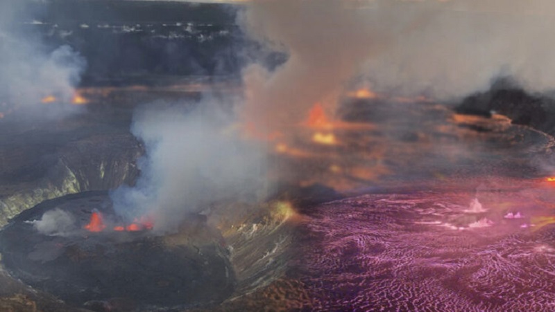 Kilauea Volcano Erupts In America After Three Month Pause 2856