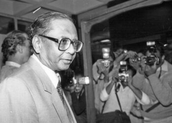 Former RBI Governor, S Venkitaramanan in 1992
