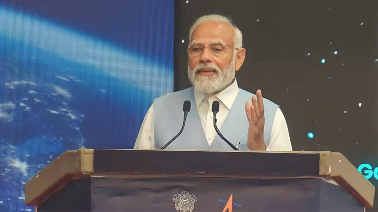 PM Modi addressing at VSSC Thumba