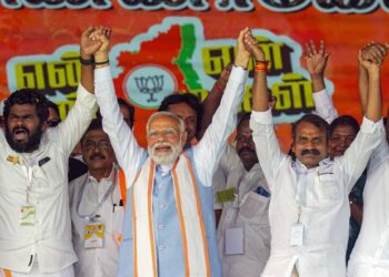 Modi in Tamil Nadu , File photo
